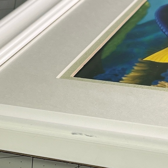 Disney Pixar Searching For Nemo Framed Print 16 x 13 Dorie & Marlin White 2005 - Picture 5 of 5